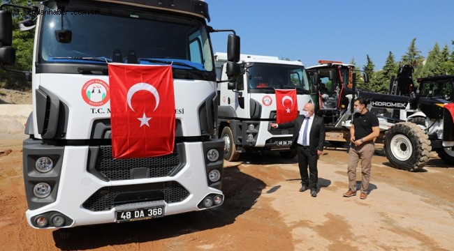 Menteşe Belediyesi Araç Filosunu Güçlendiriyor