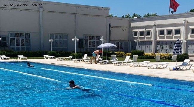 MURADİYE YÜZME HAVUZU HAFTANIN 7 GÜN HİZMET VERİYOR
