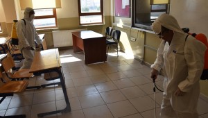 Okullar LGS ve YKS için yeniden ilaçlanacak