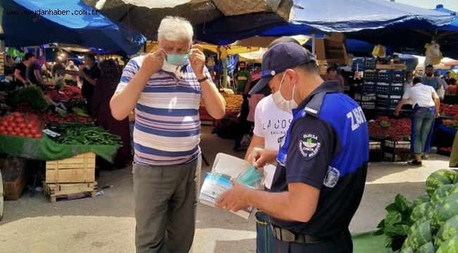 Osmangazi Zabıta'dan Normalleşme Denetimi