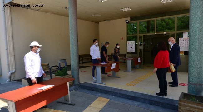 Rektör Savaş, ÖSYM Başkanlığının Sınav Öncesi Online Toplantısına Katıldı