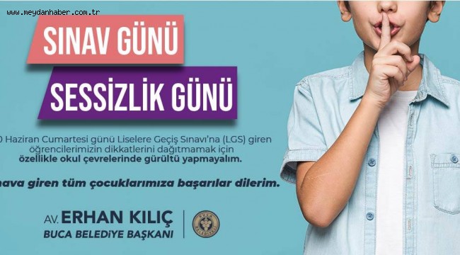 Sınav günü sessizlik günü