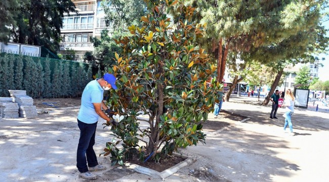 Talatpaşa Bulvarı'nda çalışmalar sürüyor
