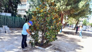 Talatpaşa Bulvarı'nda çalışmalar sürüyor