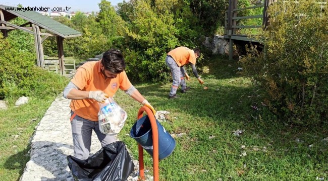 TOROSLAR'DA MESİRE ALANLARI TEMİZLENİYOR