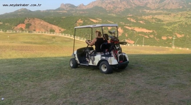 Tunceli'de golf sahası faaliyete geçti