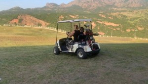 Tunceli'de golf sahası faaliyete geçti
