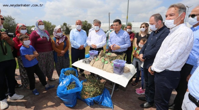 Tütüncü'den çiftçiye çifte müjde