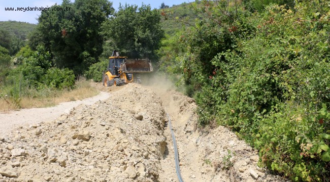 YAYLADAĞI AŞAĞIPULLUYAZI'NIN İÇME SUYU GÜÇLENDİRİLİYOR