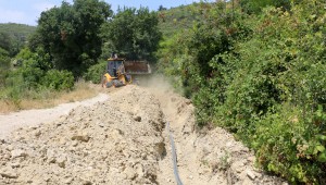 YAYLADAĞI AŞAĞIPULLUYAZI'NIN İÇME SUYU GÜÇLENDİRİLİYOR