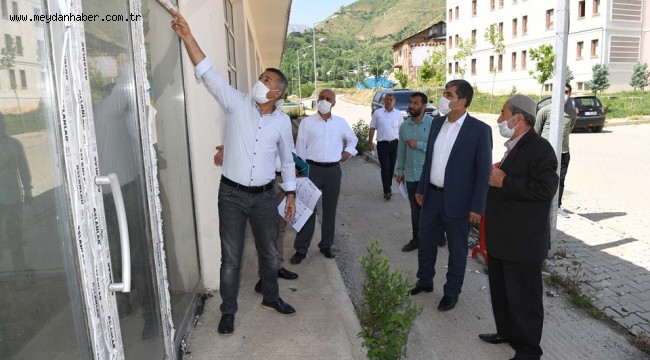 YUKARI ÇARŞI BÖLGESİNİN TAZİYE EVİ SORUNU GİDERİLİYOR