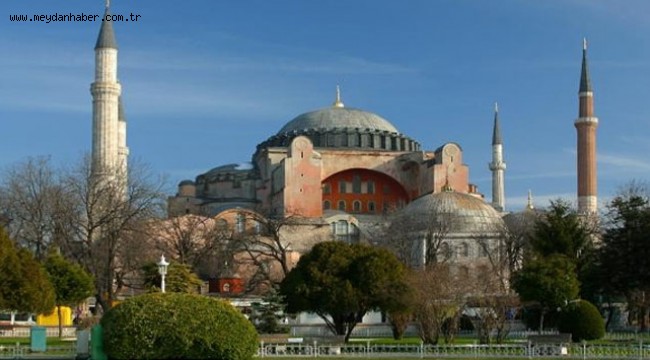 Ayasofya'da cuma namazı Kazakistan medyasında