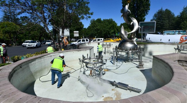 BAŞKENT'İN HAVUZLARI PIRIL PIRIL