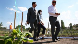 ​​BELEDİYE BOSTANINDA TURFANDAYI BAŞKAN ALTINOK YAPTI