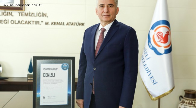 Büyükşehir'in çevre duyarlılığına uluslararası ödül 