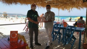 Çeşme Ilıca Plajı'na çifte sertifika