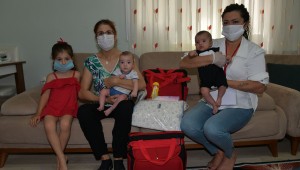 ÇİĞLİ'DE "HOŞ GELDİN BEBEK" DAYANIŞMASI