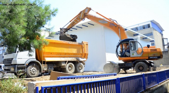 Çitlembik Deresi'nde taşkınlara karşı önlem alınıyor