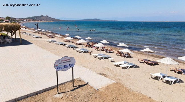 CUNDA ADASI YENİ BİR PLAJA KAVUŞTU