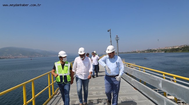 Deniz atıklarına yeni atık kabul tesisi 