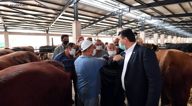 Dev Tesiste İlk Pazarlığı Başkan Yaptı
