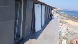 Güzelbahçe'de 'Vandallar' Yine İş Başında