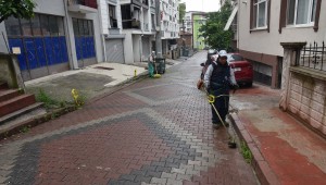 İzmit Belediyesi ot temizliğinden yarım milyon tasarruf sağladı