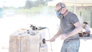 Karşıyaka 3. Taş Heykel Sempozyumu başladı