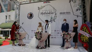 KARTAL'DA NİKÂHLAR ARTIK AÇIK HAVADA KIYILIYOR