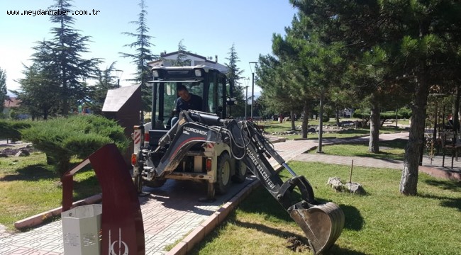 KEÇİÖREN'DEKİ PARKLAR ARTIK DAHA BAKIMLI