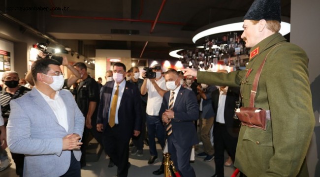 Kepez'in Anadolu Şehitler Müzesi kapılarını açtı