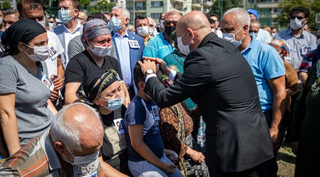 Orman şehitlerine hüzünlü veda