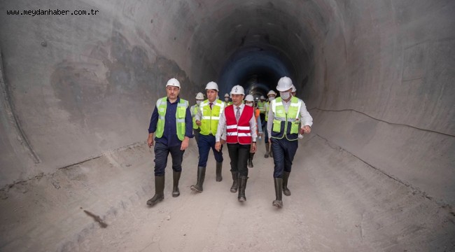 Raylara ilk kaynağı Başkan Soyer yaptı