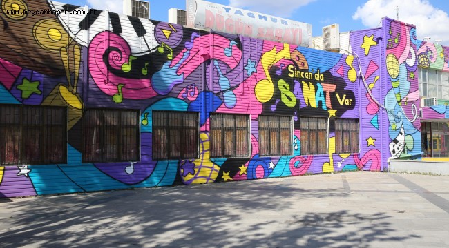 SİNCAN BELEDİYESİ SANATIN VE SANATÇININ YANINDA 