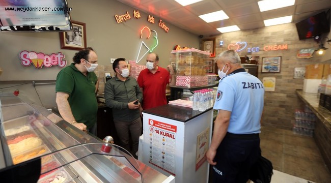 Yenimahalle'de dondurma mesaisi