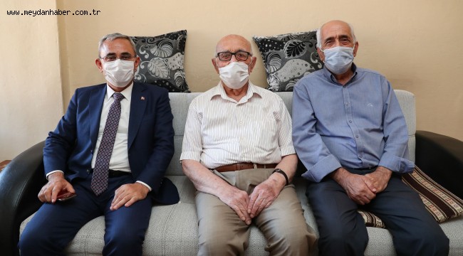 BAŞKAN IŞIK'TAN BURHAN MEREYER'E ZİYARET