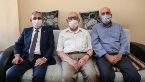 BAŞKAN IŞIK'TAN BURHAN MEREYER'E ZİYARET