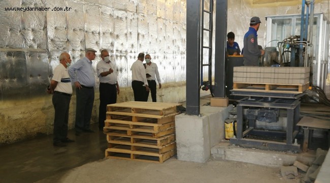 Başkan Kurt çalışmaları denetledi