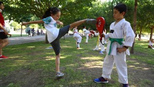 Bayraklılı çocuklardan Başkan Sandal'a mektup