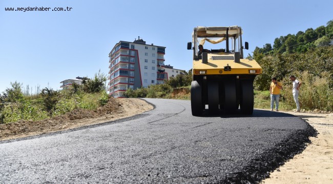 BELEDİYE EKİPLERİNDEN HUMMALI ÇALIŞMA