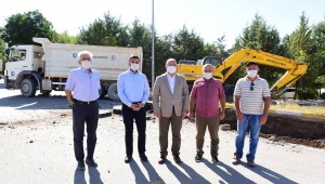 Binevler 3. Caddenin asfaltı yenileniyor