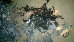 DOSB'de, deri atığı yakan ve çevreye kötü koku yaydığı belirlenen işletmeye tutanak tutuldu    