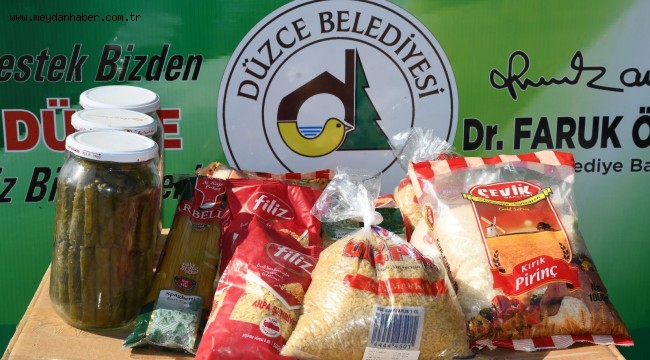 DÜZCE'DE GIDA KUMBARALARI BOŞ KALMIYOR