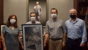 EFSAD'DAN BAŞKAN ATAÇ'A ZİYARET