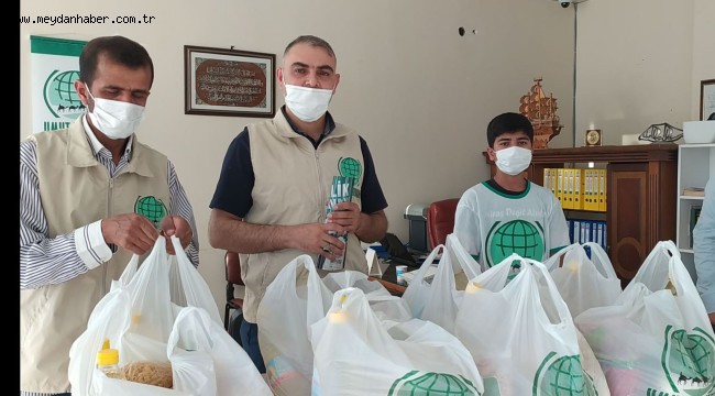Mardin'de Muhtaçlara Ev Eşyası  ve Gıda Yardımıyla Umut Oldular  