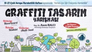 ÖDÜLLÜ GRAFFİTİ TASARIM YARIŞMASI BAŞLIYOR