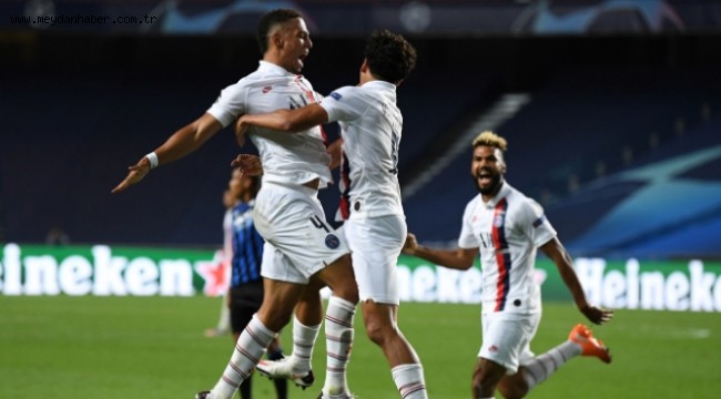 Paris Saint-Germain yarı finale yükselen taraf oldu