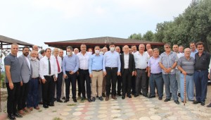 SAMANDAĞLI MUHTARLAR BİR ARAYA GELDİ 