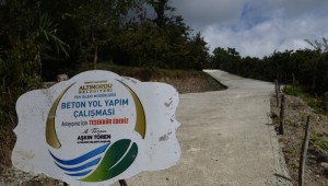 ŞEHİT YAKINI, GAZİ VE ENGELLİLER İÇİN BETON YOL SEFERBERLİĞİ SÜRÜYOR