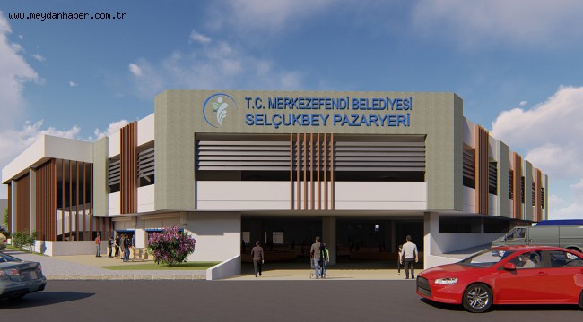 SELÇUKBEYMAHALLESİ'NE MODERN KAPALI PAZAR YERİ
